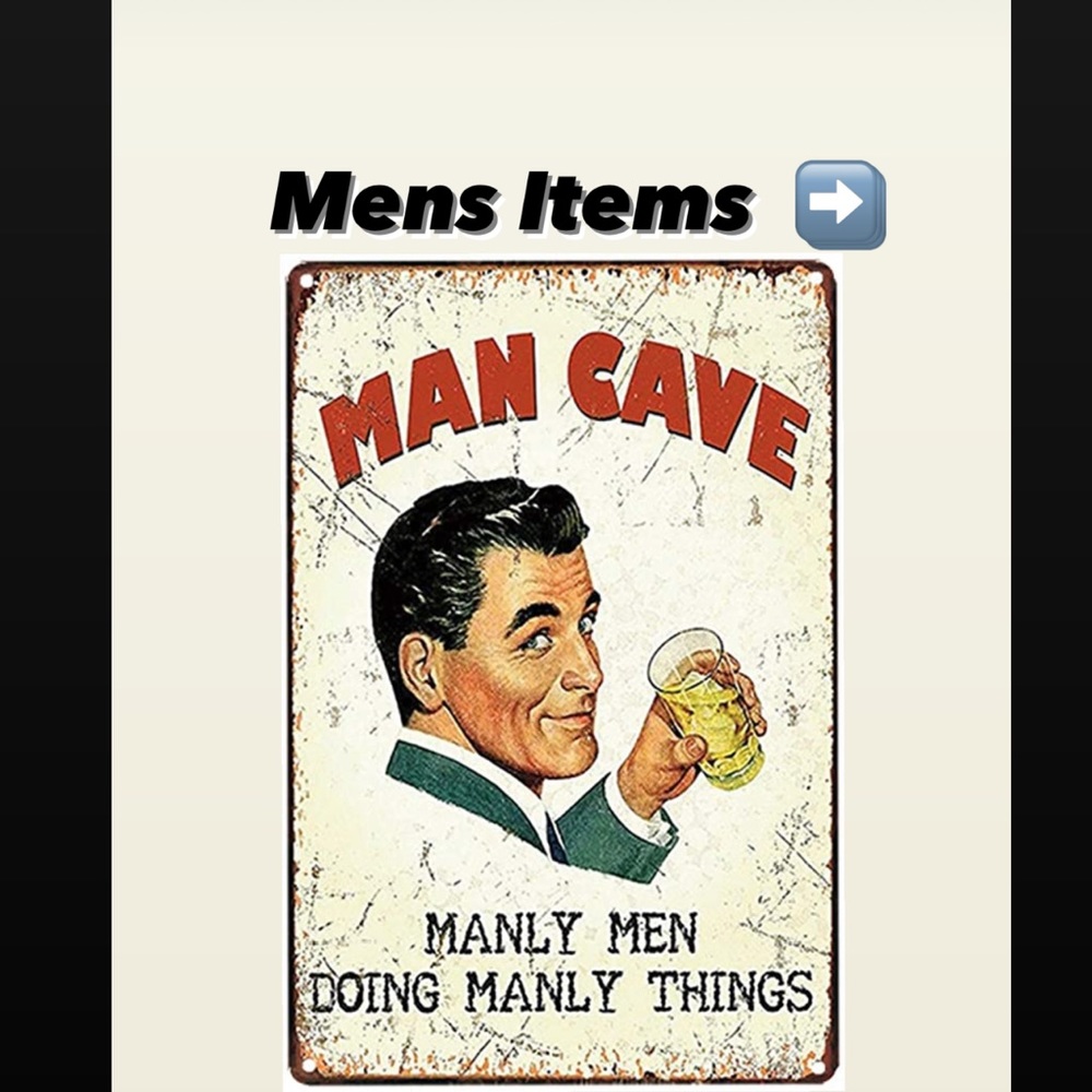 Men’s Items!